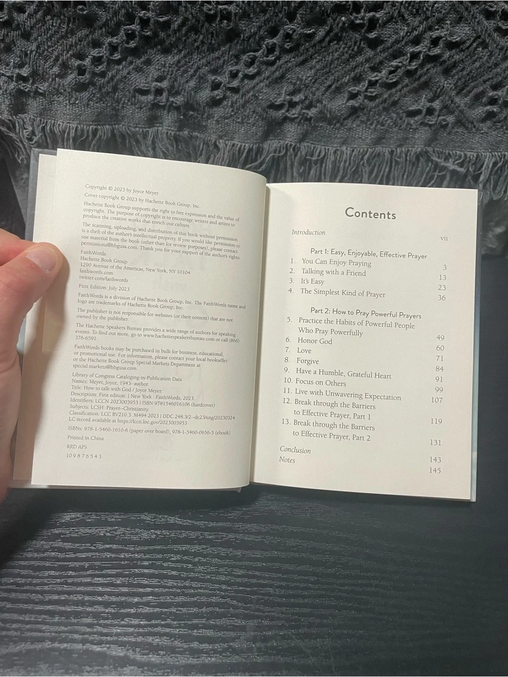 Faith Words 2024 Joyce Meyer How To Talk With God Book